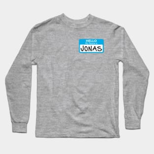 Name Is Jonas: Nostalgic Tribute to 90's Alt Rock Long Sleeve T-Shirt